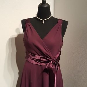 Plum dress